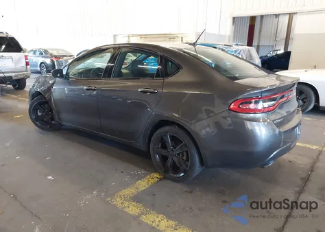 2016 Dodge Dart Sxt из США, поврежденный, VIN 1C3CDFBB3GD519487